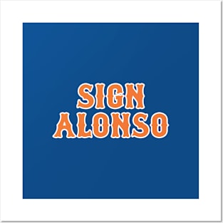 SIGN ALONSO Posters and Art